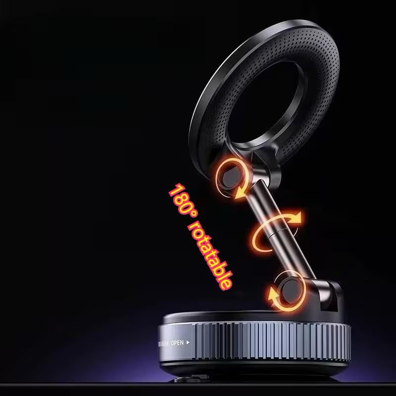 Adjustable Magnetic Phone Holder for Car and Desktop Use Compatible with Iphone 17/16/15/14/12 Series Portable Foldable Car Phone Mount Fits All Smartphones and Vehicle Models - Randomly Assorted Car Accessory Fragrance Disc Included