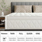 Twin/Full/Queen/King 12/14 Inch, Gel Memory Foam Hybrid Mattress,Pocket Spring Box Mattress, Fiberglass Free,Medium Firmness, Certipur Certified Jelly Bed Mattress Queen Size Mattress Colchones Para Cama Mattresses Bed Mattress