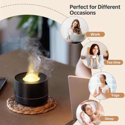 Valentine'S Gift for Bf/Gf, 4-In-1 Humidifier, Projector, Night Light & Diffuser