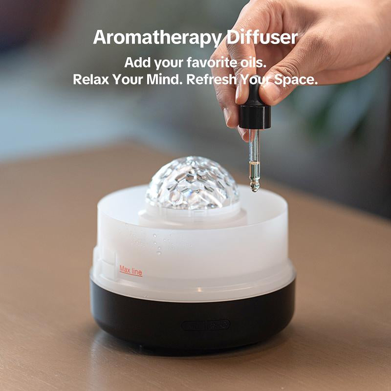 Valentine'S Gift for Bf/Gf, 4-In-1 Humidifier, Projector, Night Light & Diffuser