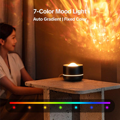 Valentine'S Gift for Bf/Gf, 4-In-1 Humidifier, Projector, Night Light & Diffuser