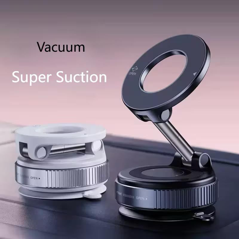 Adjustable Magnetic Phone Holder for Car and Desktop Use Compatible with Iphone 17/16/15/14/12 Series Portable Foldable Car Phone Mount Fits All Smartphones and Vehicle Models - Randomly Assorted Car Accessory Fragrance Disc Included