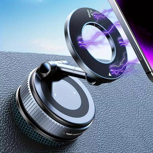Adjustable Magnetic Phone Holder for Car and Desktop Use Compatible with Iphone 17/16/15/14/12 Series Portable Foldable Car Phone Mount Fits All Smartphones and Vehicle Models - Randomly Assorted Car Accessory Fragrance Disc Included